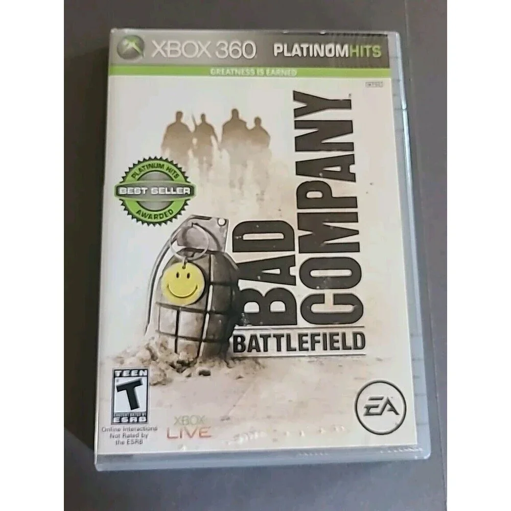 Xbox 360 Battlefield: Bad Company (Microsoft 2008) COMPLETE CIB Tested